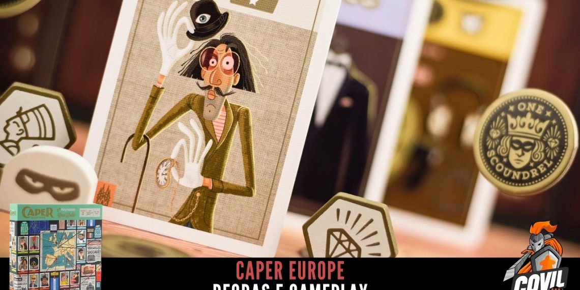 Caper Europe –  Regras e Gameplay