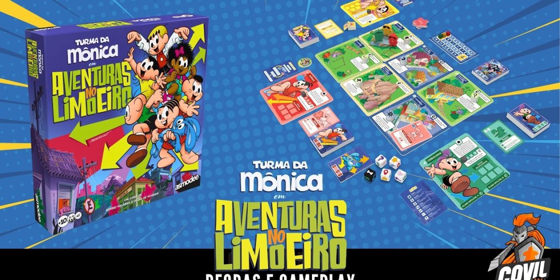 Turma da Mônica em Aventuras no Limoneiro –  Regras e Gameplay