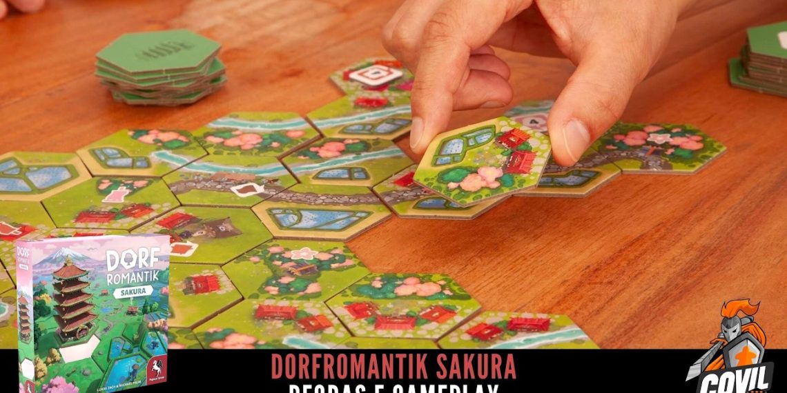 Dorfromantik Sakura  –  Regras e Gameplay