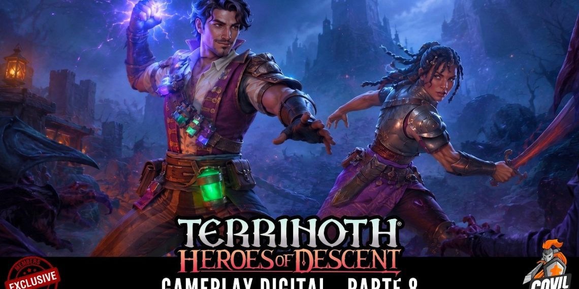 Terrinoth Heroes of Descent – Gameplay (Covil Digital) #008