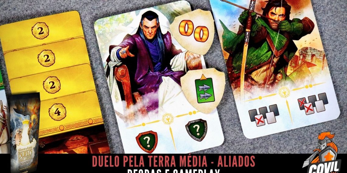 O Senhor dos Anéis Duelo pela Terra Média: Aliados – Regras e Gameplay