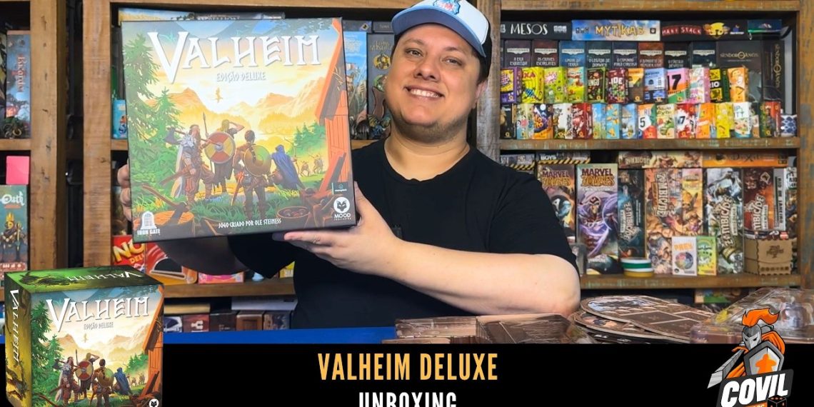 O que tem na Caixa? Unboxing Valheim Edição Deluxe