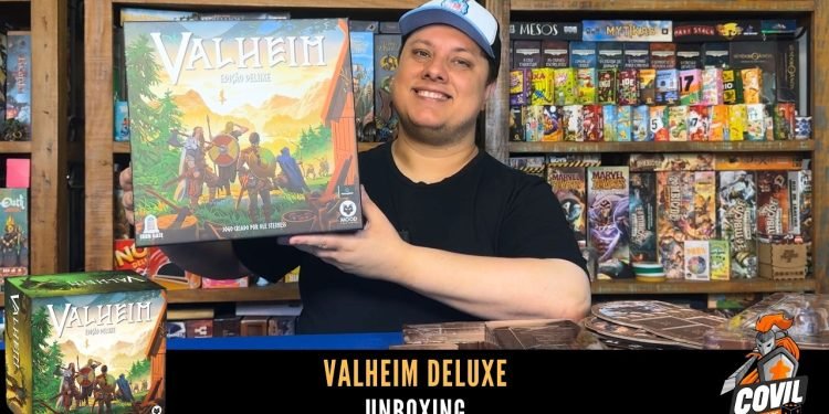 O que tem na Caixa? Unboxing Valheim Edição Deluxe