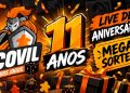 Live Nórdica 491 – 11 Anos de Covil! Mega Sorteio!