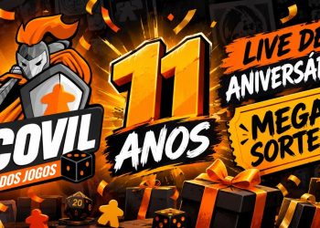 Live Nórdica 491 – 11 Anos de Covil! Mega Sorteio!