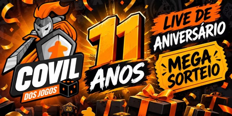 Live Nórdica 491 – 11 Anos de Covil! Mega Sorteio!