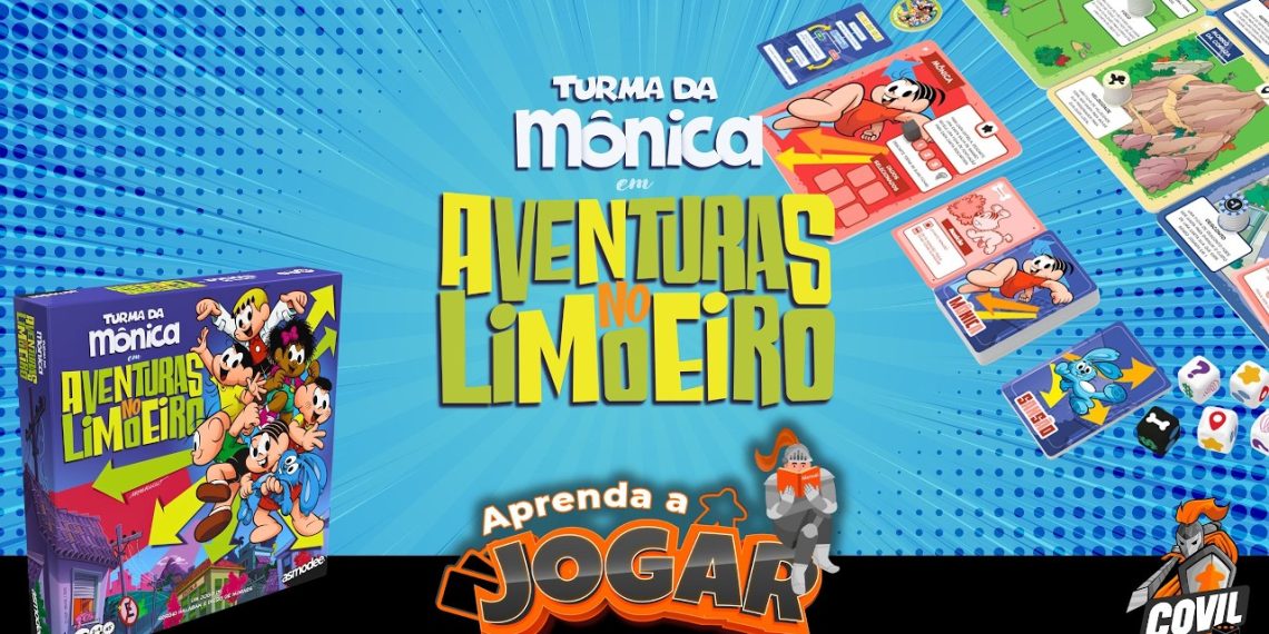 Aprenda a Jogar – Turma da Mônica em Aventuras no Limoneiro (Regras Completas)