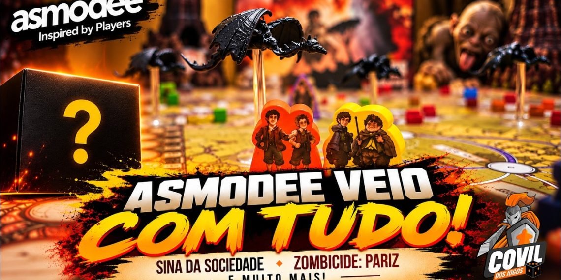 Anúncio e Atualizações Asmodee – Cortes Nórdicos
