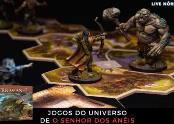 Live Nórdica 495 – Melhores Jogos  do Universo de O Senhor dos Aneis