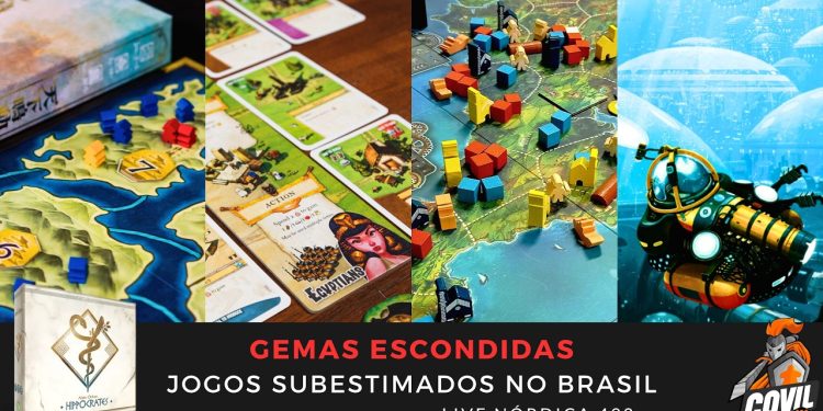 Live Nórdica 492 – Gemas Escondidas (Jogos Mais Subestimados do Brasil)